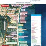 Gazette Tropezienne Carte des Plages Pampelonne scaled