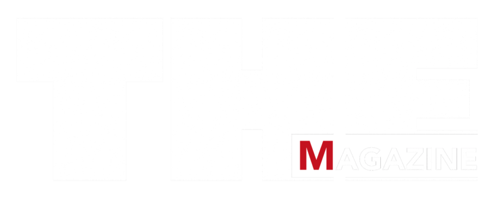 LOGO THE MAGAZINE Blanc