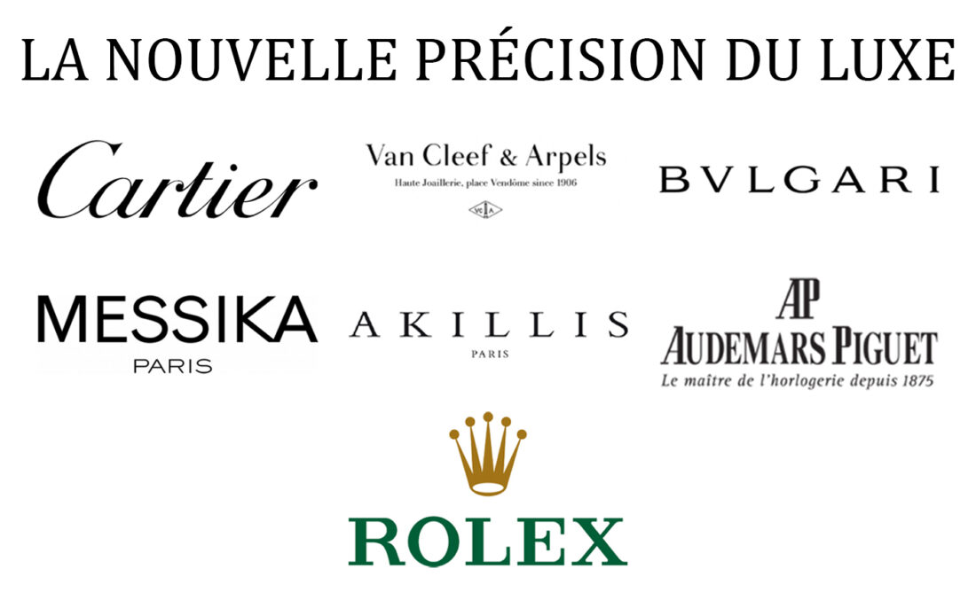 Visuel de couverture officiel et bannière principale de l'article « La Nouvelle Précision du Luxe ». Cette composition rassemble les logos des plus prestigieuses Maisons partenaires (Cartier, Van Cleef & Arpels, Bulgari, Messika, Akillis, Audemars Piguet, Rolex) pour la section Joaillerie & Horlogerie de l'édition de Juin 2026 de THE Magazine