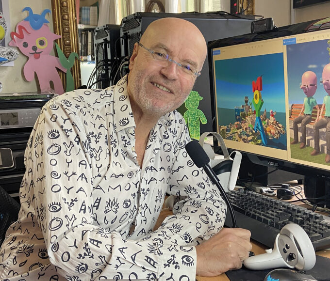 Moya portrait metavers