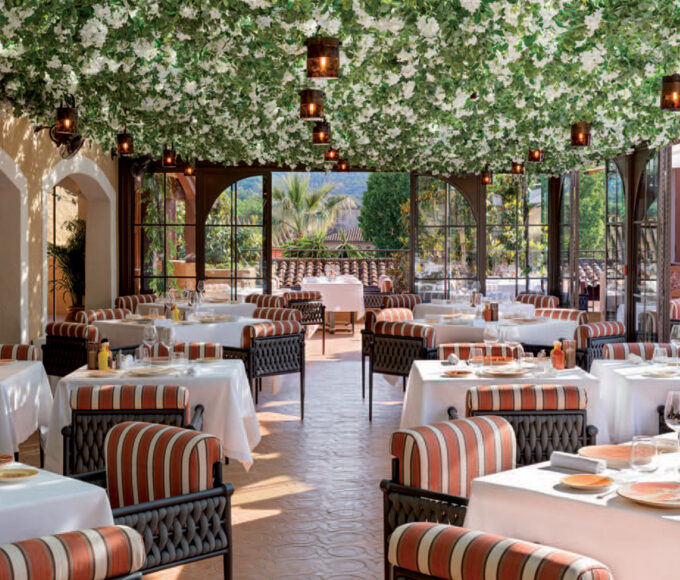 Restaurant Arcadia (ou Il Giardino) Hôtel Byblos Saint Tropez